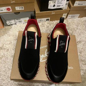 Christian Louboutin Tiketa Run Flat Calf/Neoprene